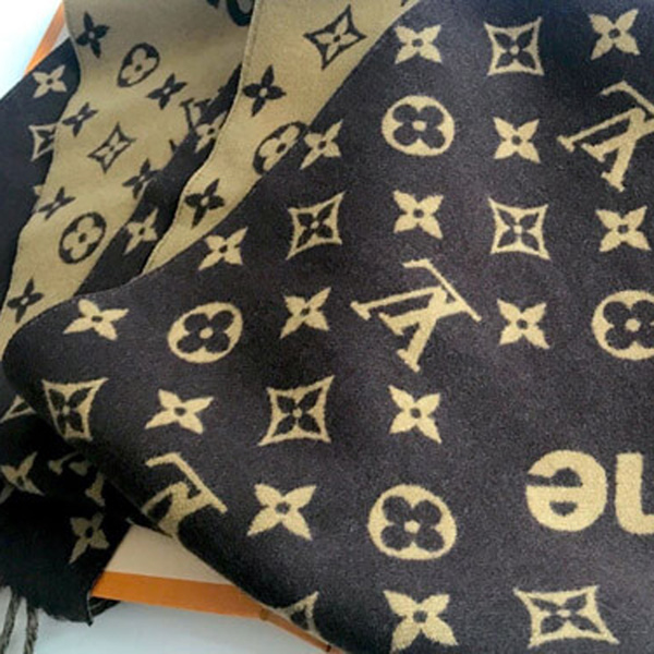 ルイヴィトンスーパーコピー LV アパレル MP1891 シュプリーム コラボ モノグラムマフラースカーフ