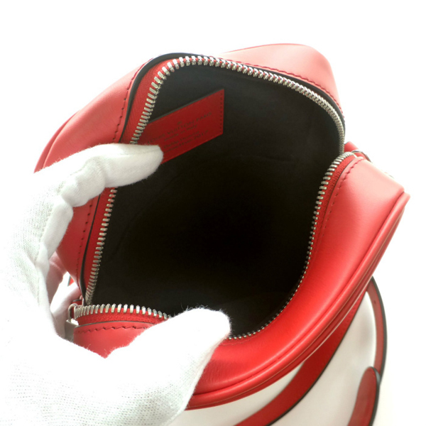 21-22AW 新作 シュプリーム ショルダーバッグ コピー   シュプリーム Leather Danube PM Shoulder   Bag Red 赤