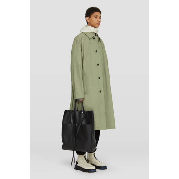 ジルサンダー コート コピー【人気】JIL SANDER コットン製シングルブレストコート JSMS430301-MS243600