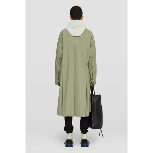 ジルサンダー コート コピー【人気】JIL SANDER コットン製シングルブレストコート JSMS430301-MS243600