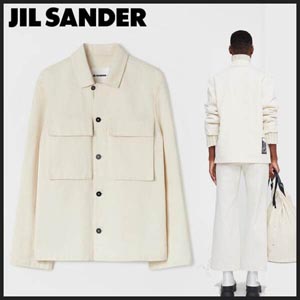 ジルサンダー ロゴ 偽物 21SS JIL SANDER+ アウターシャツ JPPS600205-WS241900-280 欲しい超限定