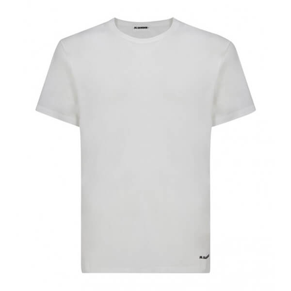 【ジルサンダー Tシャツ コピー】裾ロゴ 半袖 Tシャツ JPUS706530MS248808 100