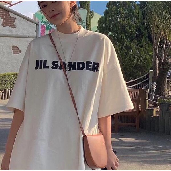 ジルサンダー オーバーサイズ Tシャツ 偽物 ロゴ Tシャツ 欲しい超限定