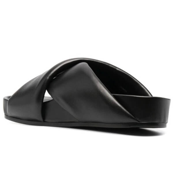 ジルサンダー サンダル 偽物 JIL SANDER プラットフォームレザー