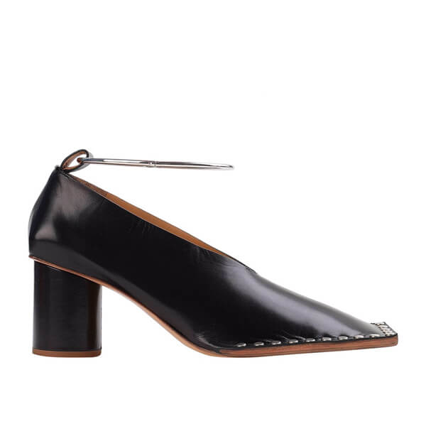 ジルサンダー 革靴 偽物 【JIL SANDER】アンクレット☆スタッズ レザーパンプス☆3色展開 アクセサリー