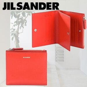 Jil Sander★ジルサンダー 財布 偽物 ファイン プラクティカル ウォレット★スモール