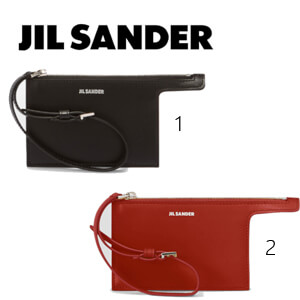 21AW ジルサンダー 財布 偽物【JIL SANDER】 Tootie カードホルダー ロゴ 2カラー