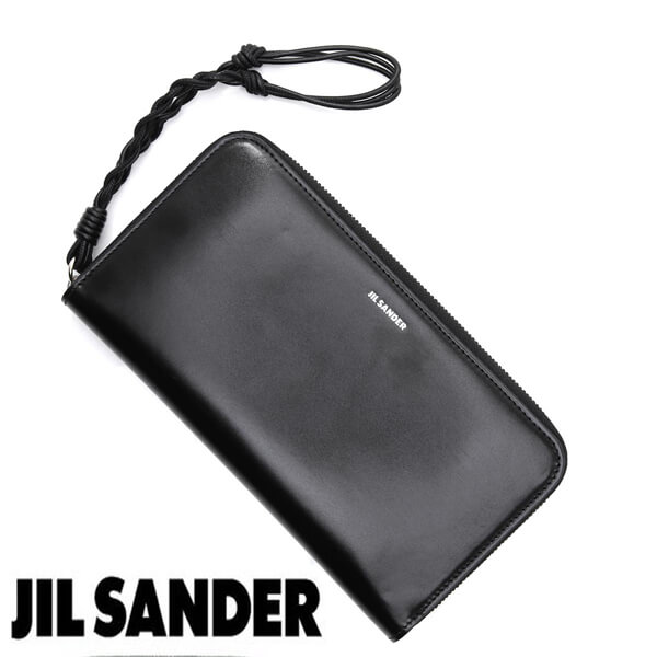 ジルサンダー 財布 偽物 JIL SANDER ラウンドファスナー 長財布 jspr840008-001