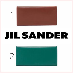 ジルサンダー 財布 偽物 ☆JIL SANDER☆関税込NEWレザー 長財布