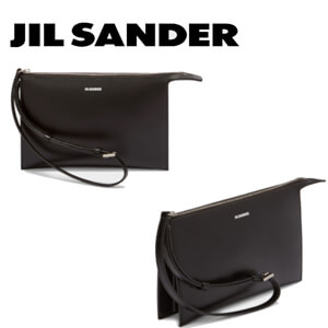 2021AW【JIL SANDER】ジルサンダー 財布 偽物 Tootie ウォレット ストラップ ロゴ