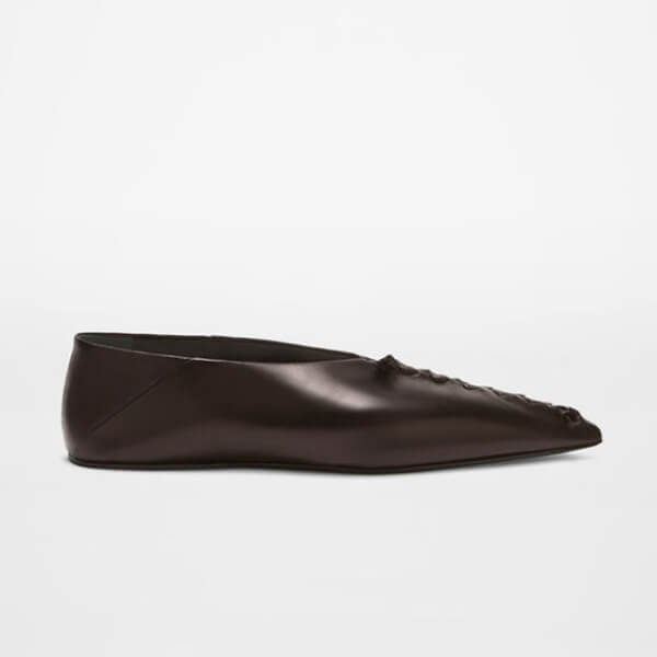ジルサンダー 靴 偽物 Jil sander☆Ballerina☆バブーシュ風フラットシューズ JS36030A-13040