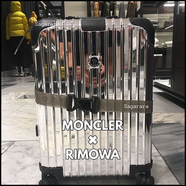 ​モンクレール リモワ 偽物 意外性抜群のコラボモデル RIMOWA スーツケース コピー 機内持込 Reflection