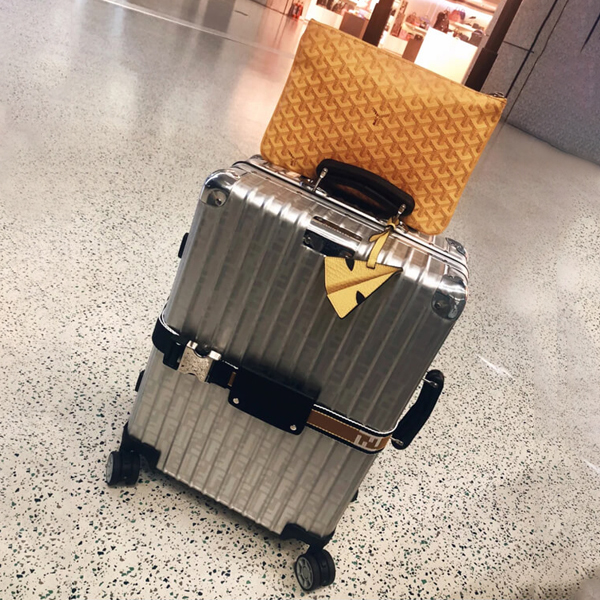 限定 フェンディ×RIMOWA スーパーコピー スーツケース yellow 33L フェンディ リモワ