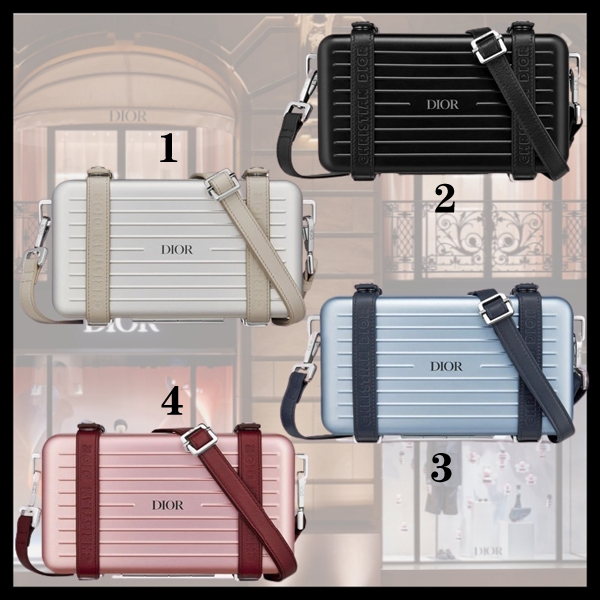 ディオール リモワ コピー クラッチバッグ 希少色 ​AND RIMOWA​ 4色 2DRCA295YWT_H03E