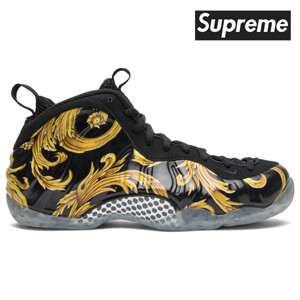 フォームポジット シュプリーム 偽物 スニーカー x Air Foamposite One SP \'BLACK\' SS 14 2021
