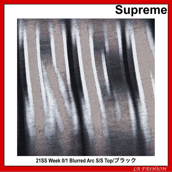 シュプリーム Tシャツ 偽物 21SS シュプリーム ブラード アーク Tシャツ Blurred 1w