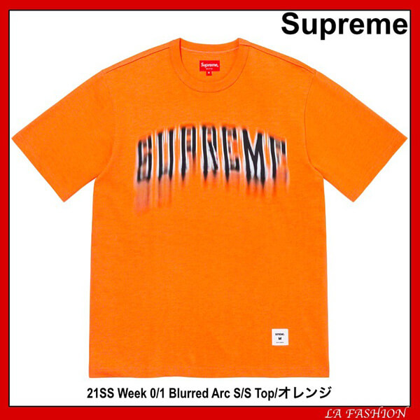 シュプリーム Tシャツ 偽物 21SS シュプリーム ブラード アーク Tシャツ Blurred 1w