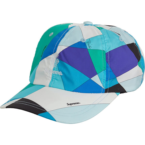 21SS シュプリーム エミリオプッチ キャップ 偽物 Emilio Pucci 6-Panel キャップ