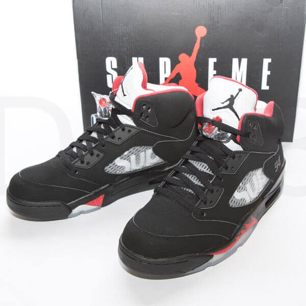 エアフォース シュプリーム 偽物 ナイキ シュプリーム Air Jordan 5 コラボBlack