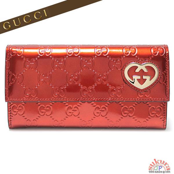 グッチコピー 長財布 LOVELY ラブリー ラストシャイニー 251861 AP22G 6418