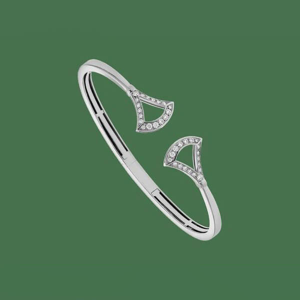 国内発【ブルガリ ブレスレット 偽物】ディーヴァ Silver