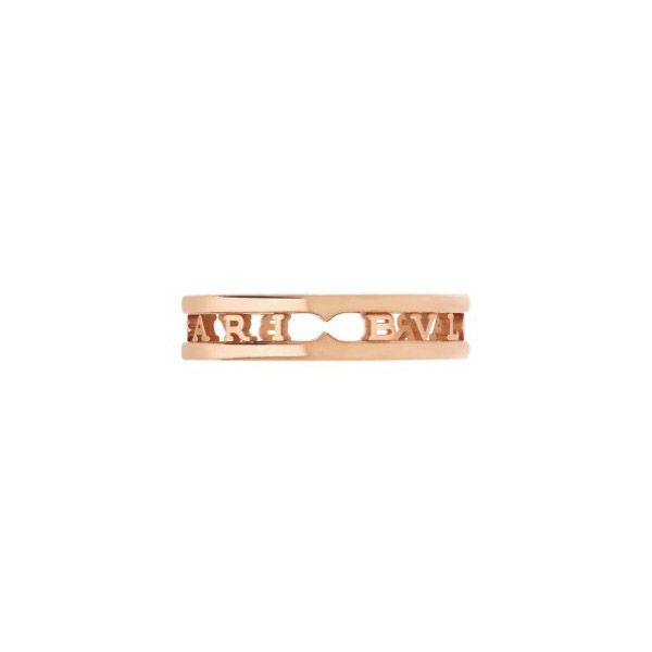 ブルガリ ビー ゼロワン リング 偽物 18K 関税込 2色 358705