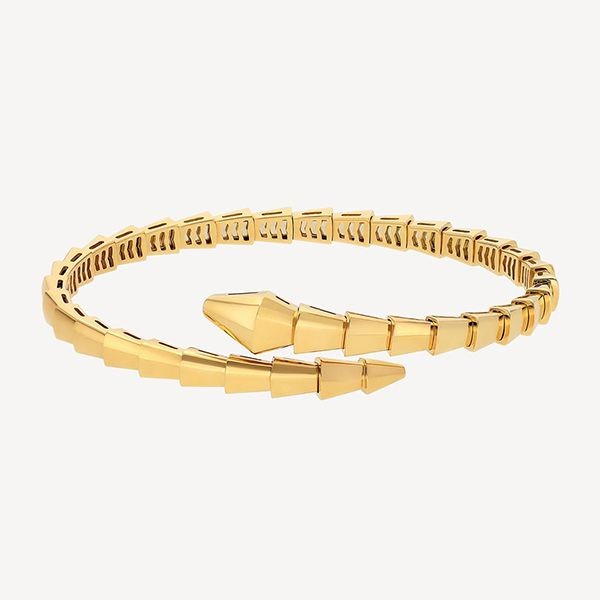 【ブルガリ】セルペンティヴァイパー 偽物 ブレスレット 18K 洗練 2色