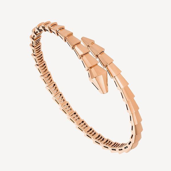 【ブルガリ】セルペンティヴァイパー 偽物 ブレスレット 18K 洗練 2色