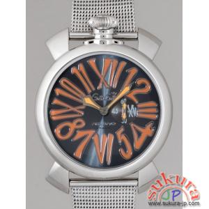 ガガミラノ  スリム　46mm　クォーツ 5080.4 SSブレス