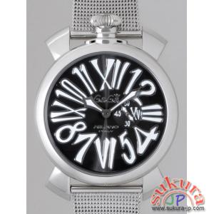 ガガミラノ  スリム　46mm　クォーツ 5080.2 SSブレス