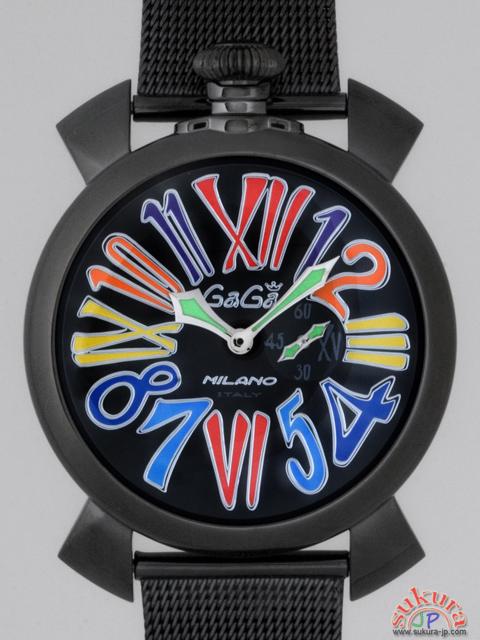 ガガミラノ スリム 46mm クォーツ 5082.1 SS(PVD)ブレス