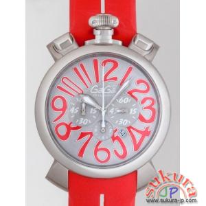 ガガミラノ GAGAMILANO マニュアーレ　クロノ　48mm　クォーツ 5050.4