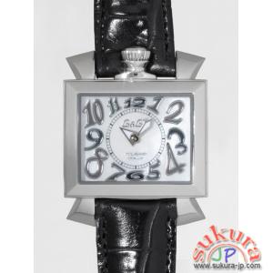ガガミラノ コピー  ナポレオーネ　40mm　クォーツ 6030.5 ブラック革