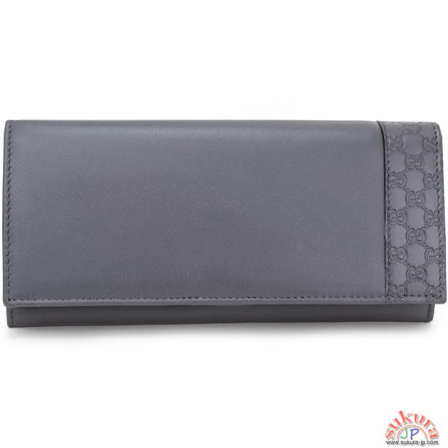 グッチコピー 長財布 メンズ財布 256434 A8WQN 1320 ダークグレー