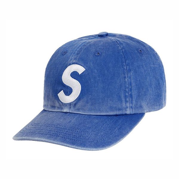 限定★supreme sロゴ キャップ 偽物 Pigment Print S Logo 6-Panel