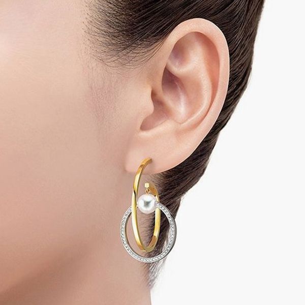 すぐ届く！【TASAKI コピー】キネティック イヤリング ピアス パール