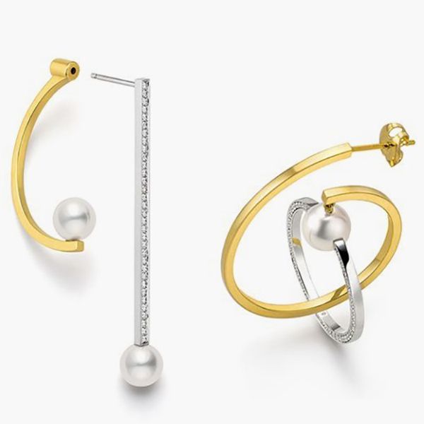 すぐ届く！【TASAKI コピー】キネティック イヤリング ピアス パール