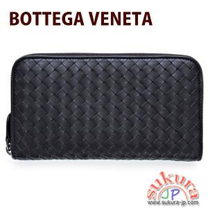 ボッテガヴェネタ 長財布 メンズ レザー ブラック 114076 VAHF3 1000 NERO