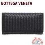 ボッテガヴェネタ 長財布 レザー ブラック 156819 V4651 1000