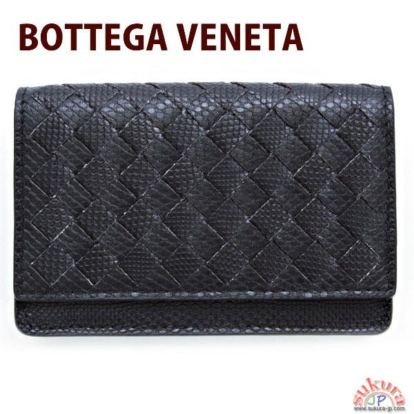 ボッテガヴェネタ カードケース 名刺入れ レザー 133945 VQ361 1000 NERO/NERO