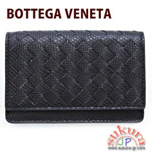 ボッテガヴェネタ カードケース 名刺入れ レザー 133945 VQ361 1000 NERO/NERO