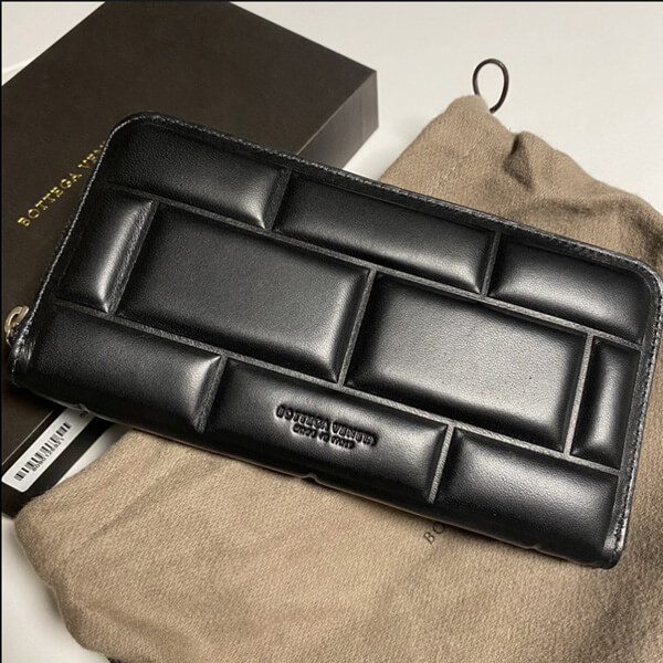 ボッテガヴェネタ 財布 偽物 ブロック キルティング ジップアラウンド 長財布 593217VB1G18803