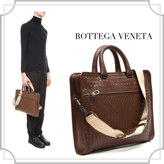 ボッテガヴェネタコピー☆BRAIDED LEATHER 24H TOTE☆ボッテガヴェネタ レザー/トートバッグ 248395VQ1312515
