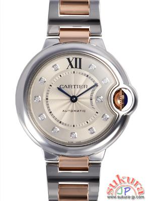 カルティエ時計コピー バロンブルー ３３mm WE902044