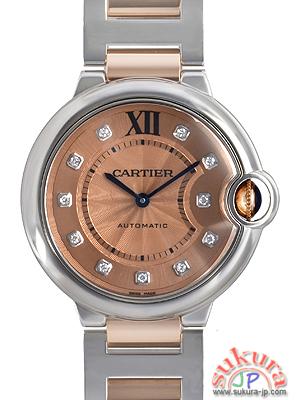 カルティエ時計コピー バロンブルー ３６mm WE902054