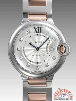 カルティエ時計コピー バロンブルー 36mm WE902031