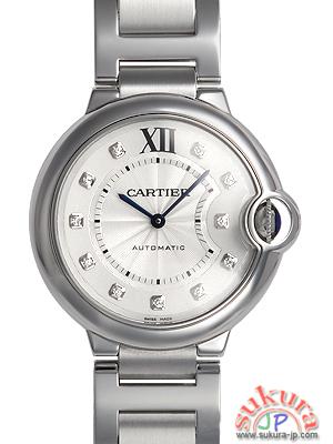 カルティエ時計コピー バロンブルー 36mm WE902075