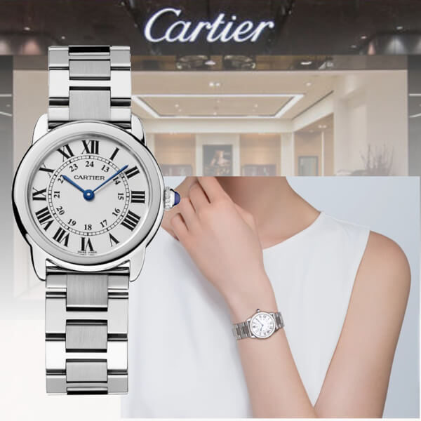 送料込★カルティエ 腕時計 スーパーコピー★ロンド ソロ ドゥ カルティエ ウォッチ 29MM