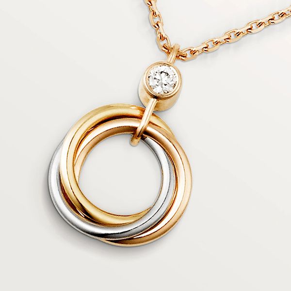 大人気！【カルティエ】ギフトに◎ トリニティ ネックレス コピー 18K  B7223500