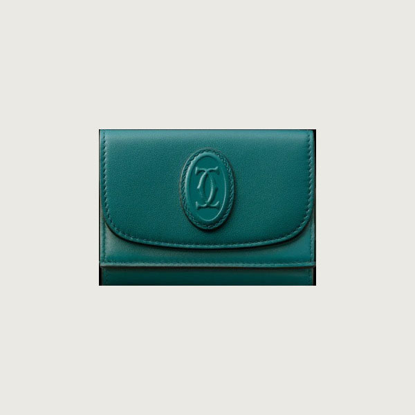 【カルティエ】折りたたみ財布 スーパーコピーミニ財布 ロゴ入